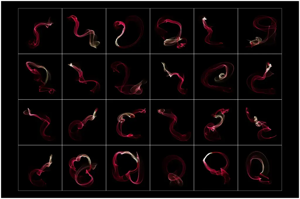 A captivating image of a vibrant pink fluid in motion