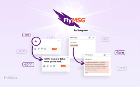 Feature image of FlyMsg text expander tool
