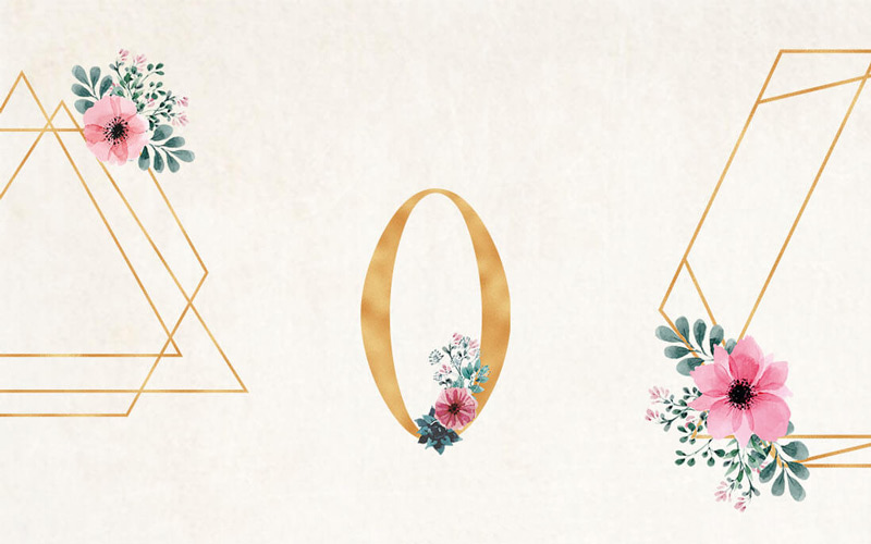 Floral numbers preview