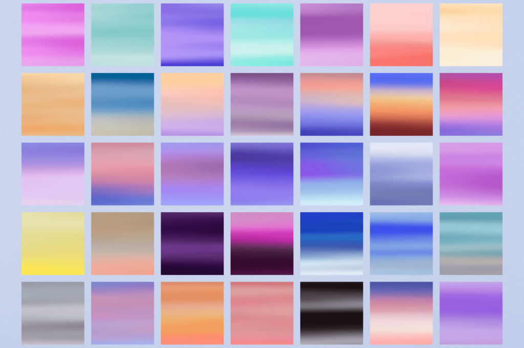 Versatile Gradient Backgrounds for Creative Projects