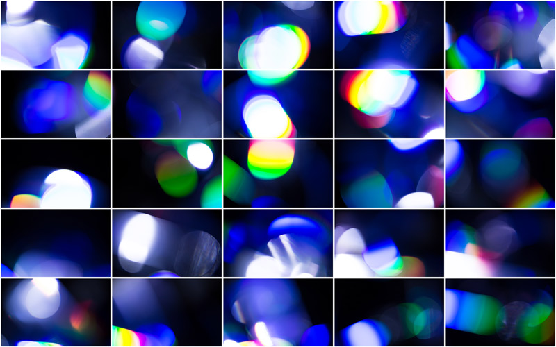 Luminous light leaks creating a dreamy and ethereal atmosphere