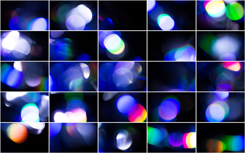 Artistic light leaks transforming the image with bursts of radiant hues