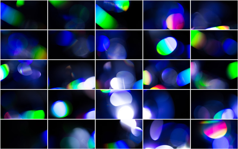 Playful interplay of light leaks, adding a whimsical and magical ambiance to the image