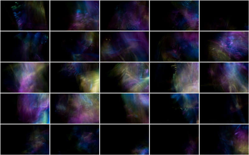 A close-up view of a computer keyboard with RGB backlit keys.