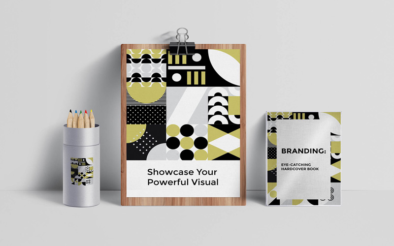 This image shows how you can showcase your powerful vision through the geometric patterns
