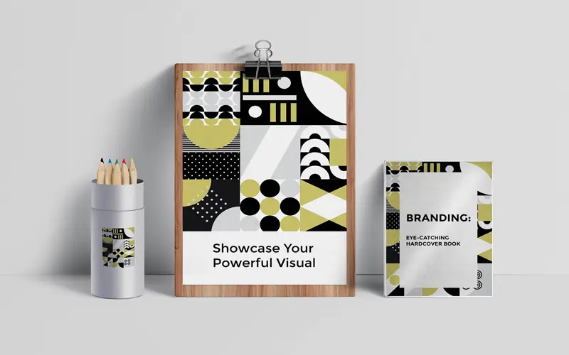 This image shows how you can showcase your powerful vision through the geometric patterns