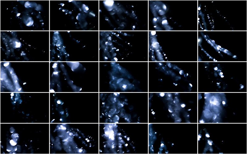 Radiant green tones creating a visually stunning pattern