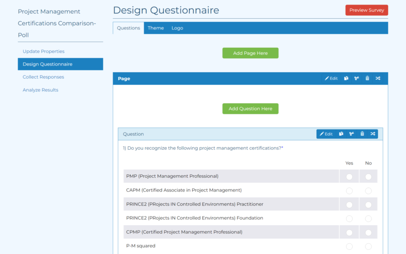 AkioSurvey - quick survey maker analytics dashboard, highlighting the platform's powerful data visualization capabilities