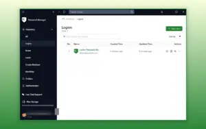 save and access passwords using locker password manager tool