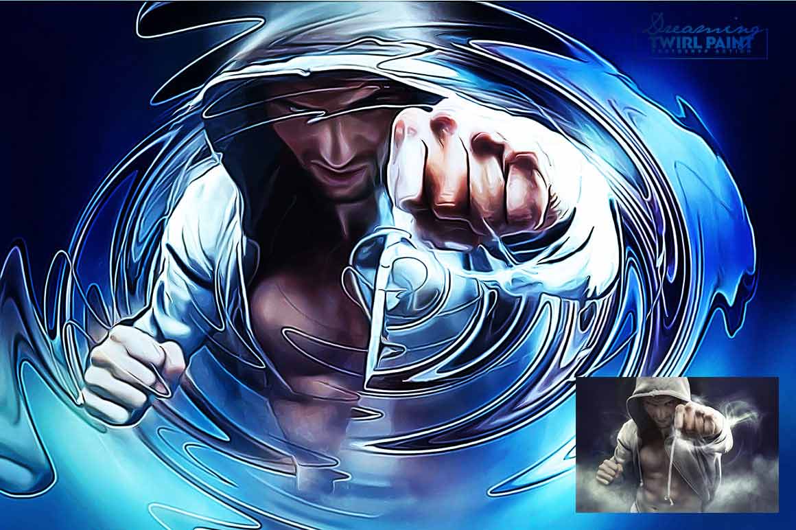 Photograph Of a man wearing a hoodie