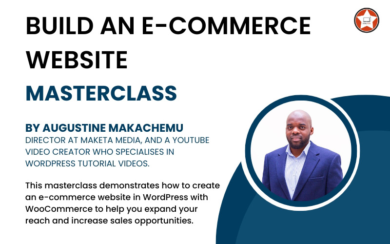 This image displays the description of how to build an eCommerce website