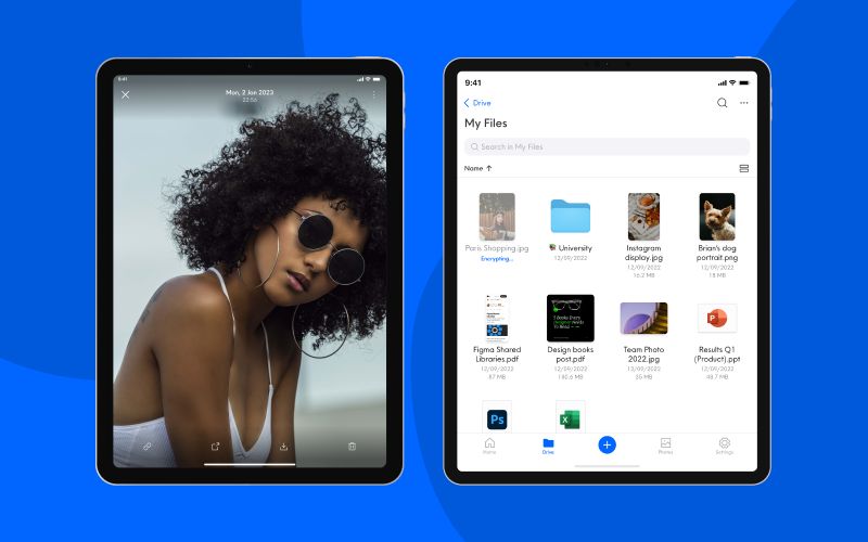 easily share data between two devices in Internxt - Cloud Storage platform