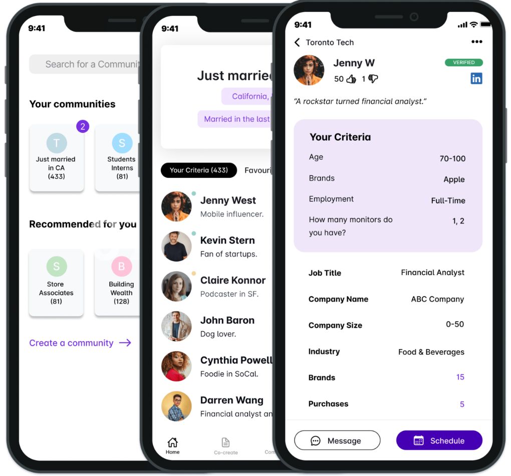 This image displays lightster's profiles preview