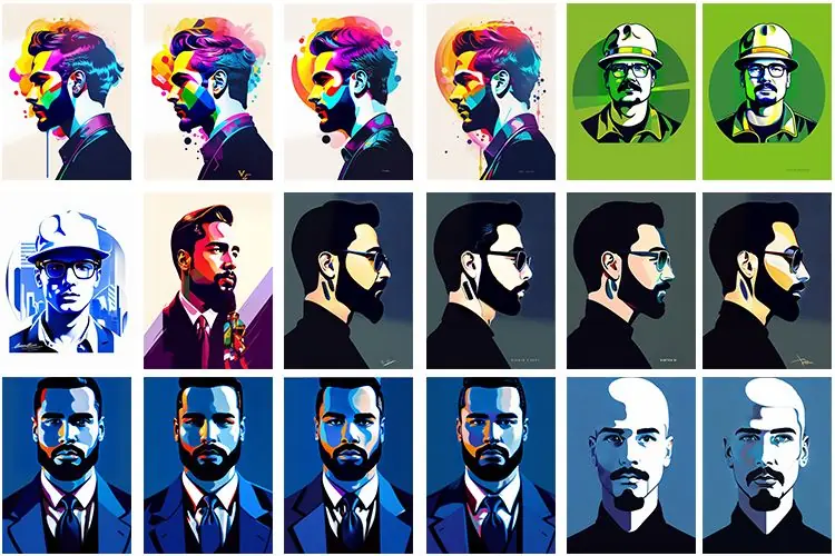 Professional man in a corporate setting - male professions