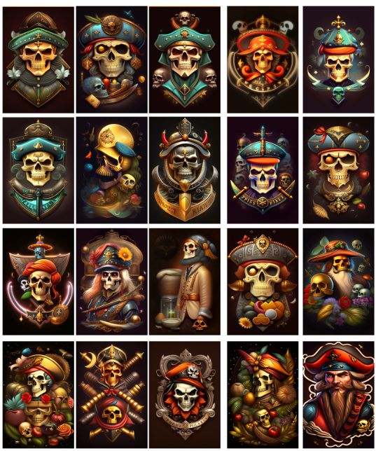 pirate crossbones clip art