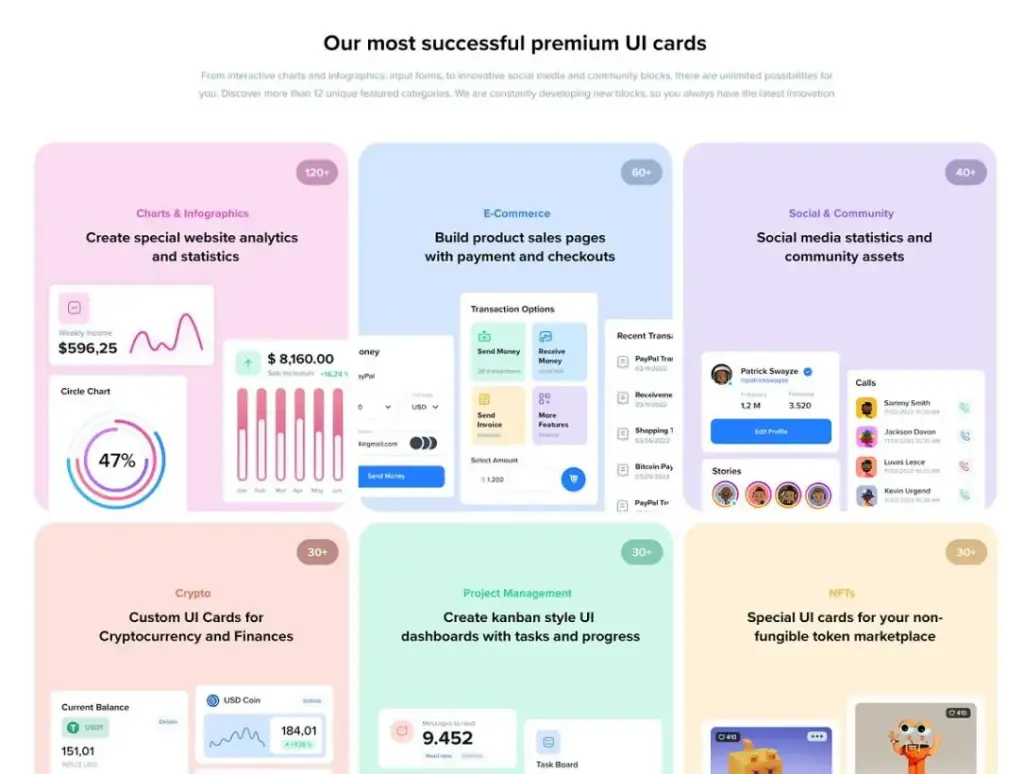 ui-cards-and-blocks-preview-most successful card blocks