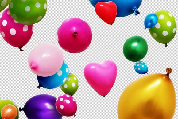 image oof colorful balloons