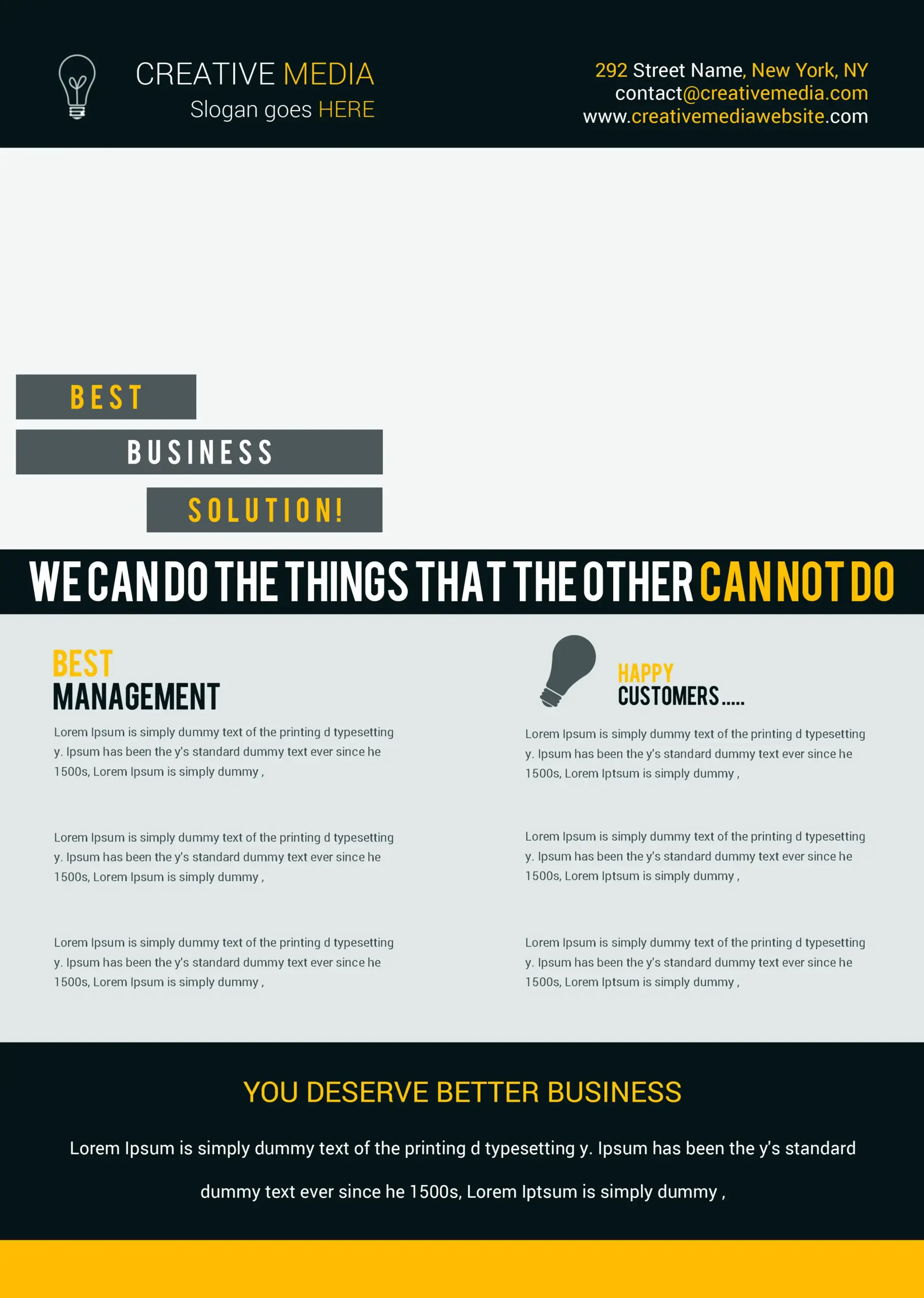 Corporate Flyer