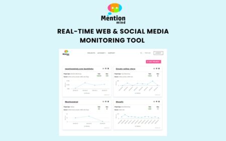 Feature image of Mentionmind- real-time web and social media monitoring tool