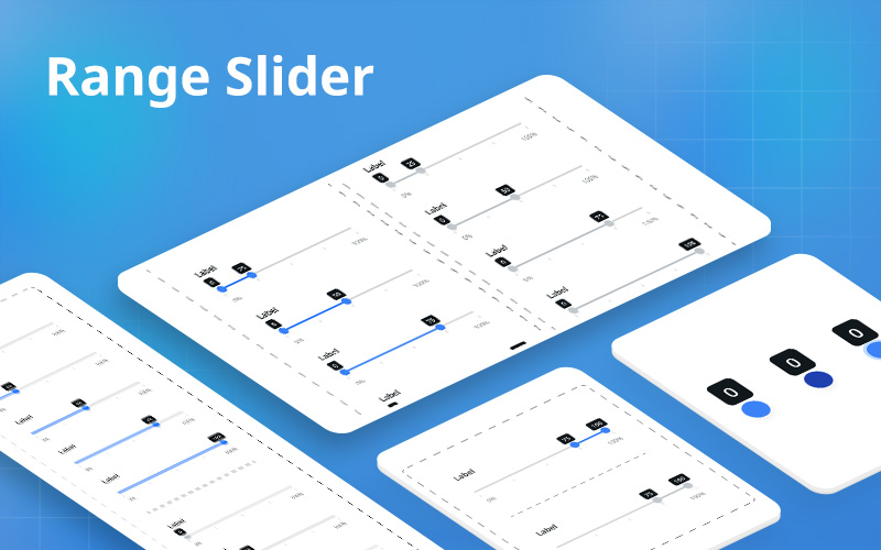 This image is displaying the range slider component of Figmatia