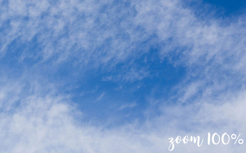 Image of a blue sky.