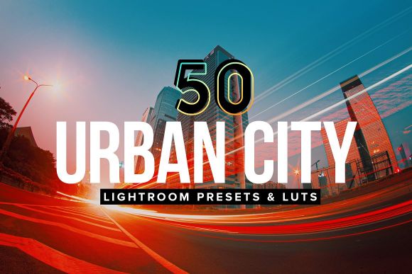 Cover image for the Urban city Lightroom presets in the professional lightroom presets bundle.