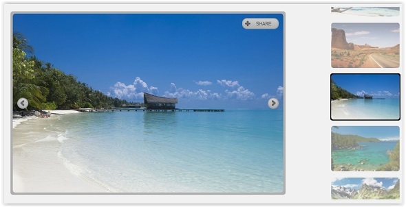 FullScreen Image Scroller Gallery Vertical Preview
