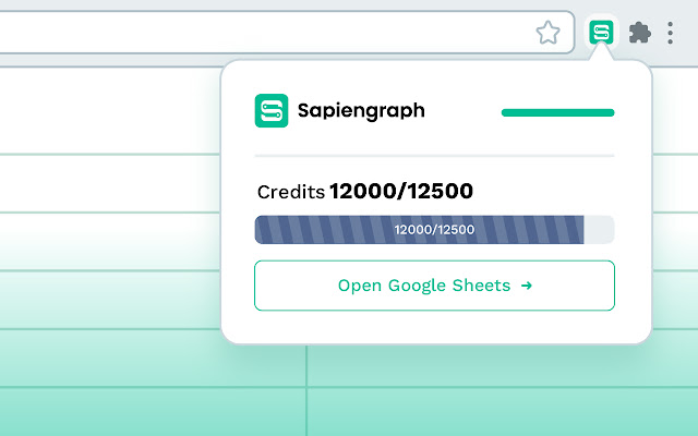 Enriches data within Google sheets