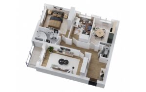 Floor design software - create 3d floor plan