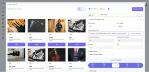 This image is displaying the POS of MOM - best booking software for small business