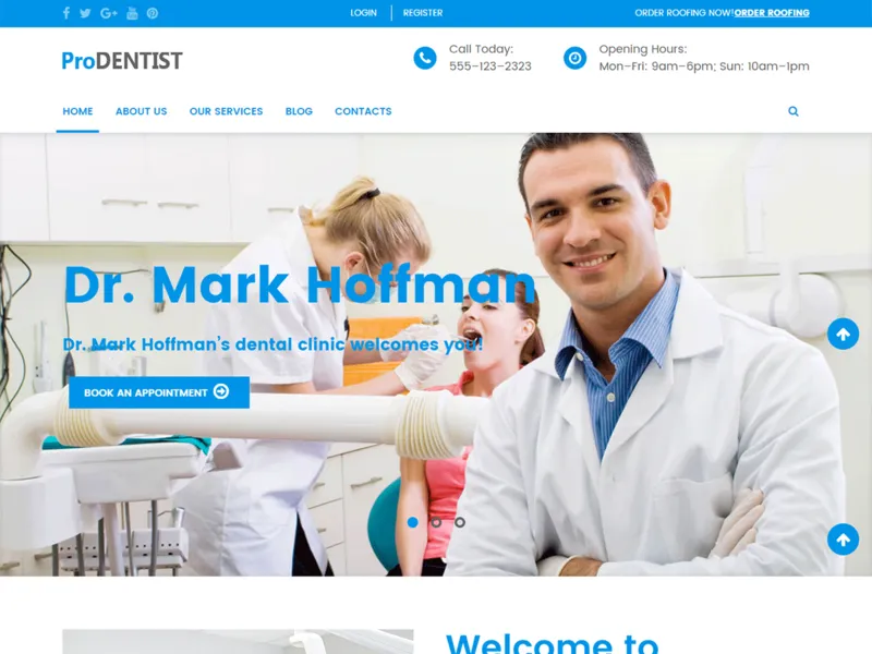 Dentist & Medical WordPress Theme