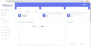 SEO tester - All-in-one SEO toolkit dashboard user interface