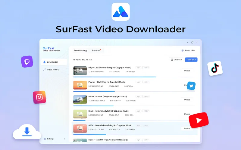 SurFast Video Downloader Feature Image