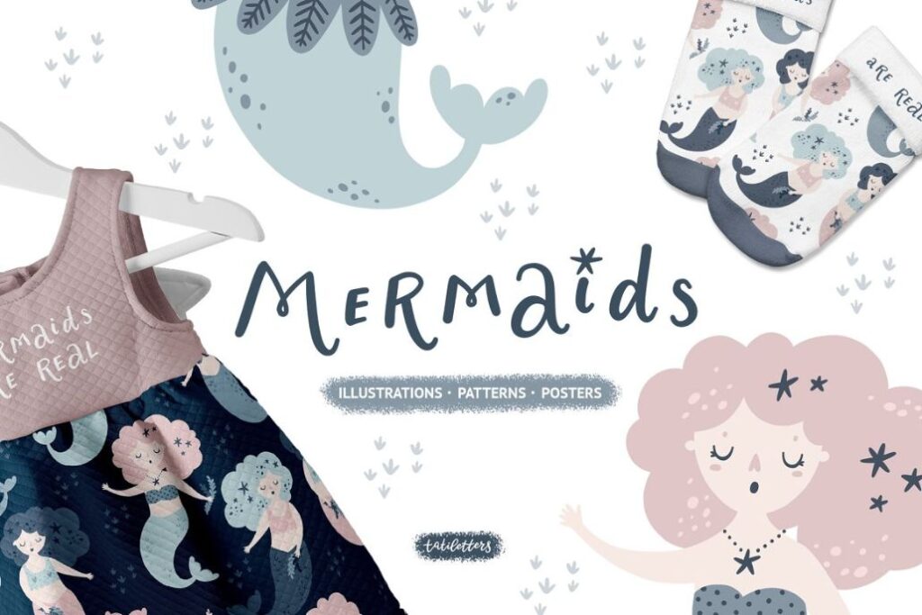 Mermaidl illustration