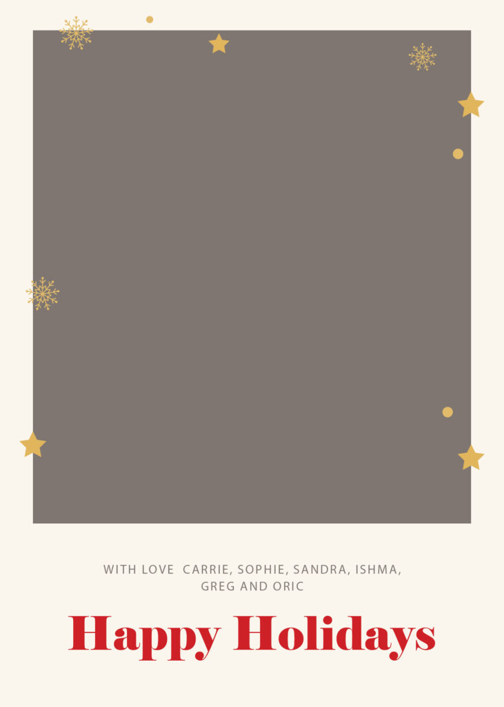 Holiday Photo card