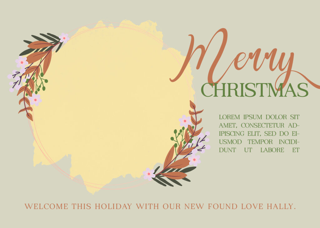 Cute Christmas Photocard