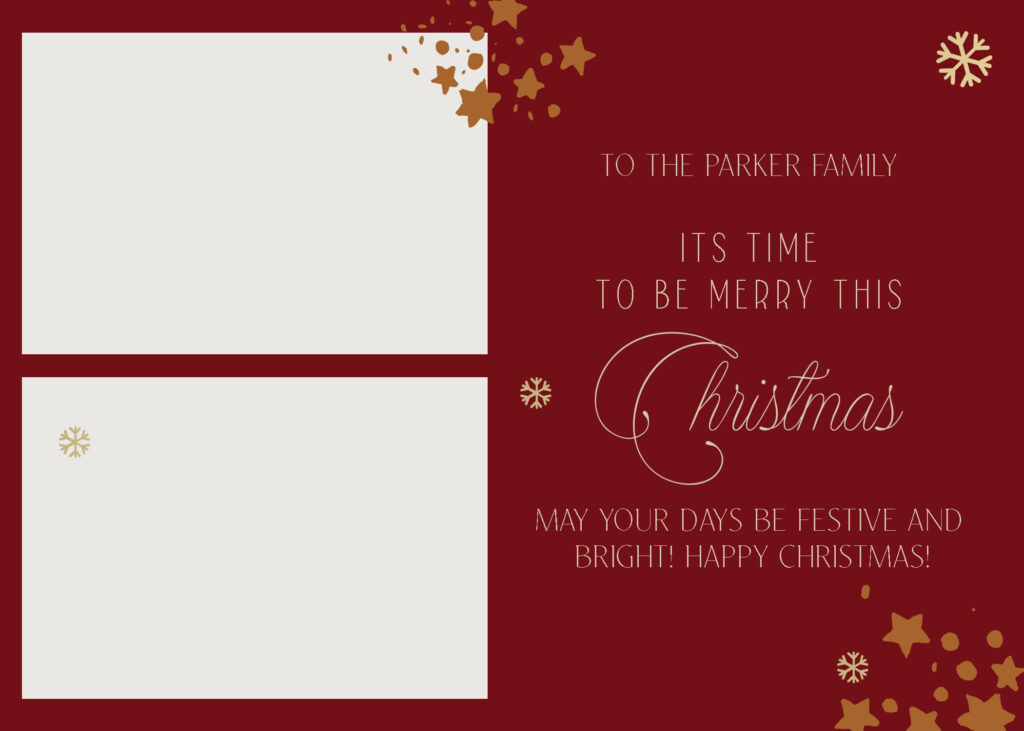 Christmas Photo collage Cards