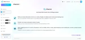 GenAI Creator studio writing assistant