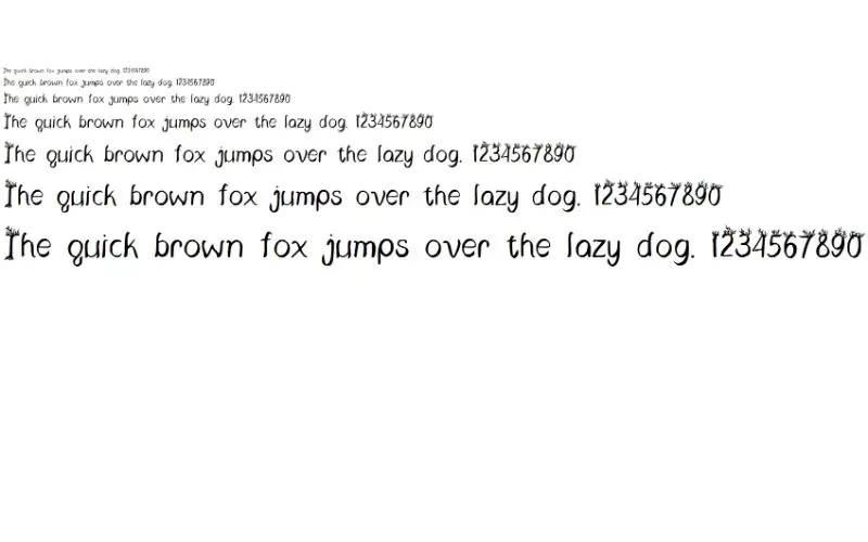 Cursed Halloween font in Halloween designs Bundle
