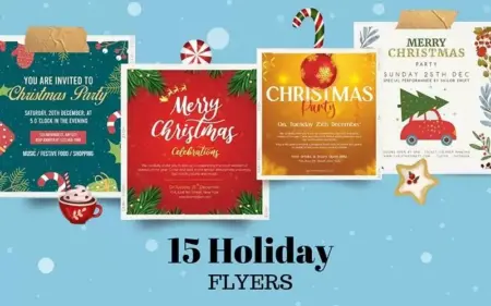 holiday flyers bundle Feature image