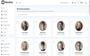 AI Chat feature of IdeaAize