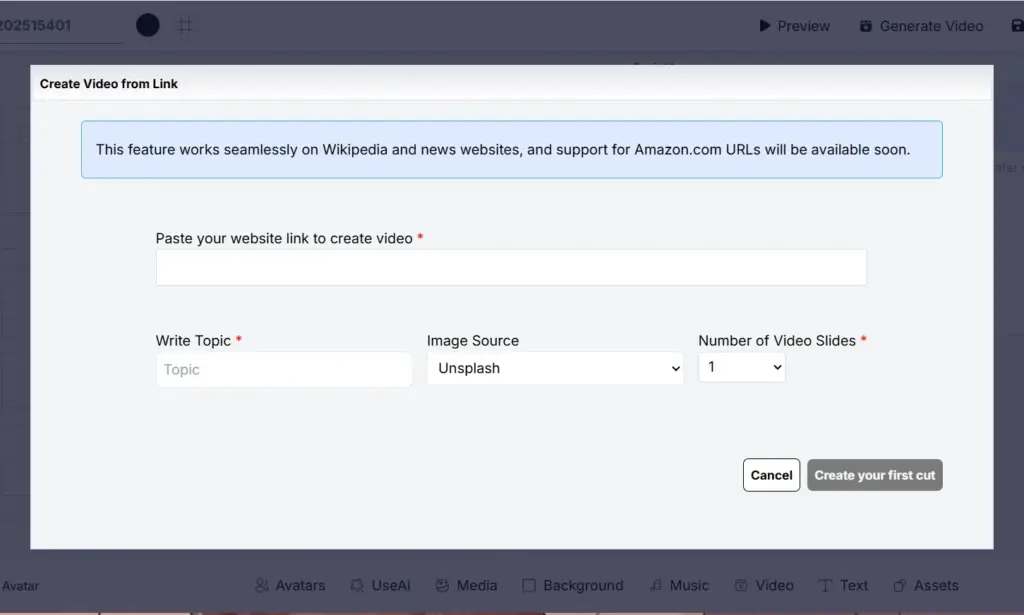 URL to Video Generator