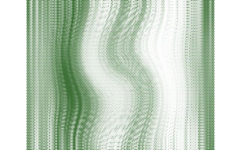 Green halftone background image