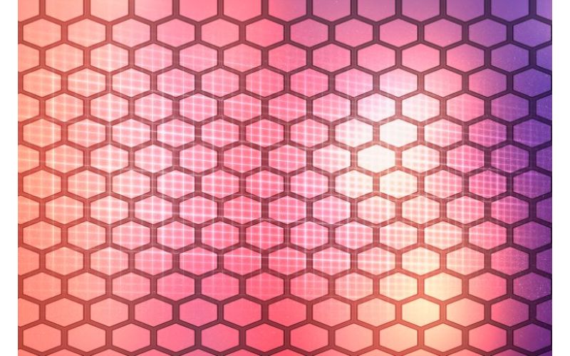 Multishade hexagon background image