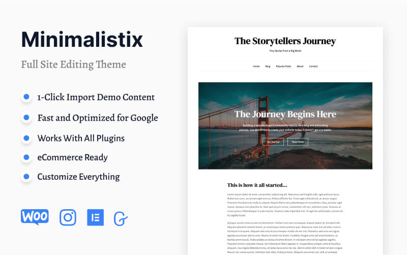 Minimalistix features