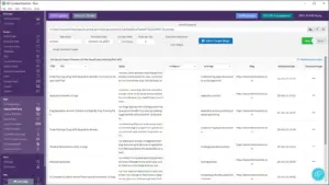 Automated WordPress posting feature preview of SEO content machine