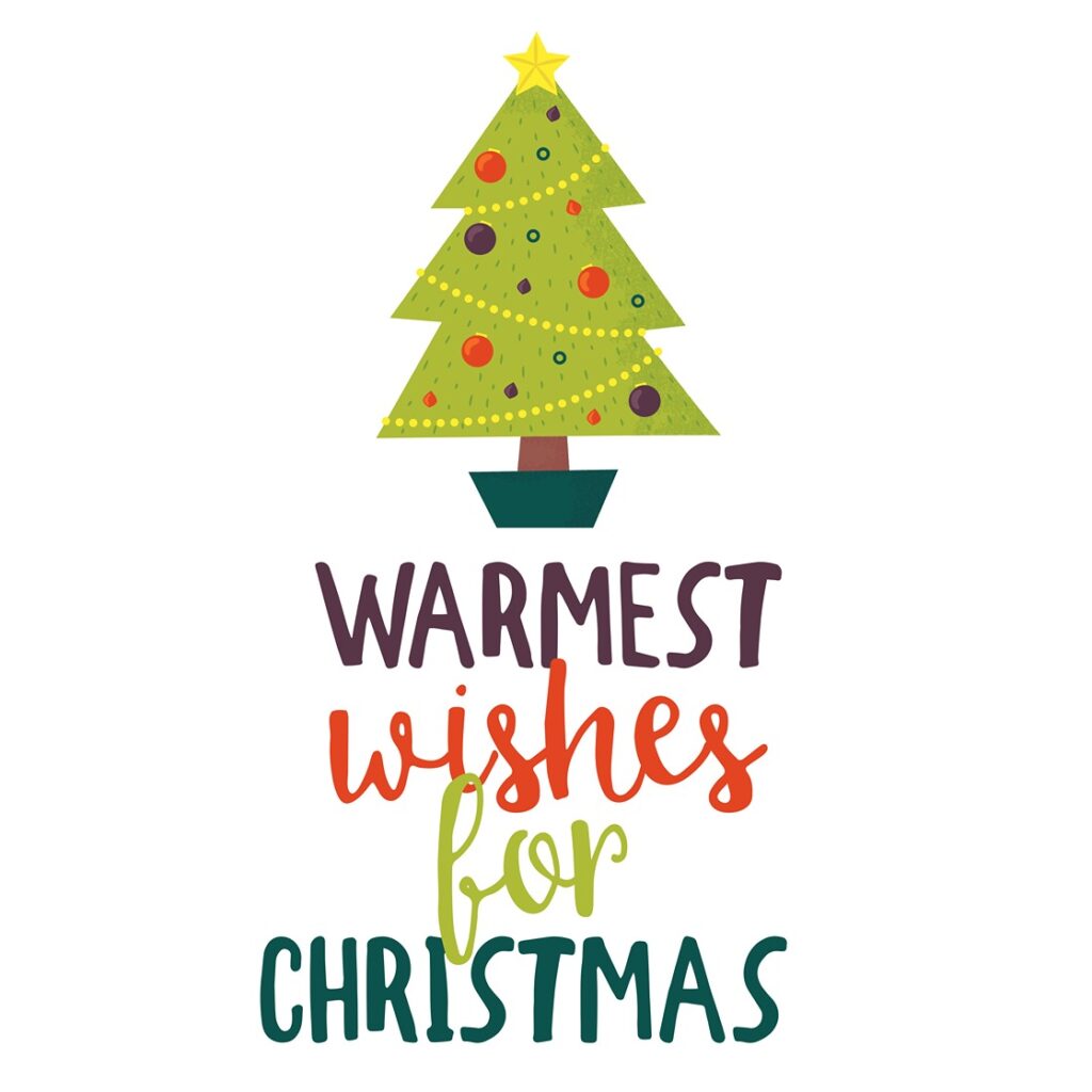 holidays greeting card design