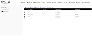 Supersonic secure web hosting - best wordpress hosting file manager preview