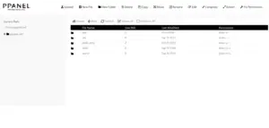 Supersonic secure web hosting - best wordpress hosting file manager preview