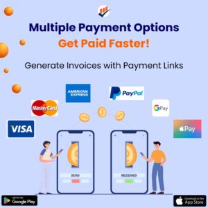 SIR-preview highlighting fast and multiple payments feature of invoice generator